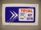 AUT TOTAL GTS : autocollant huile moteur Total GT ou GTS.3 euros.